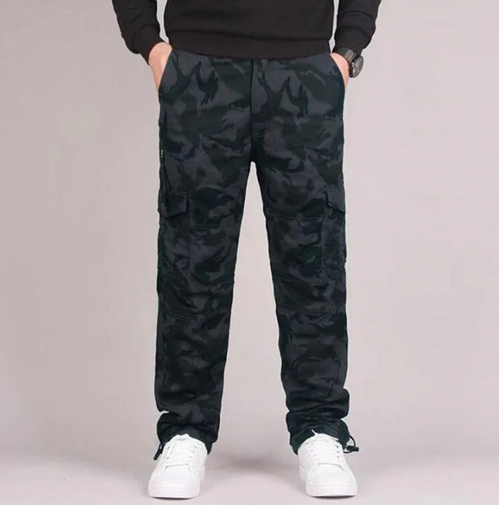Herren Chino Cargohose | Lang