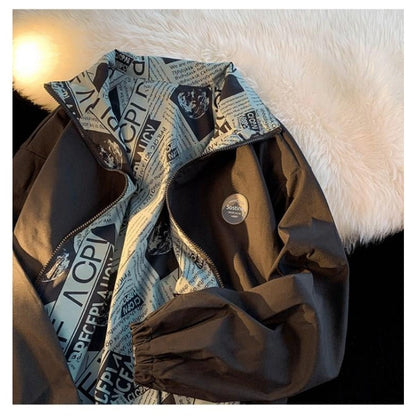 Wendbare Jacke mit Print-Design für Damen – Lavinia