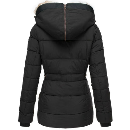 Damen Warm Lang Winterjacke | Fleece