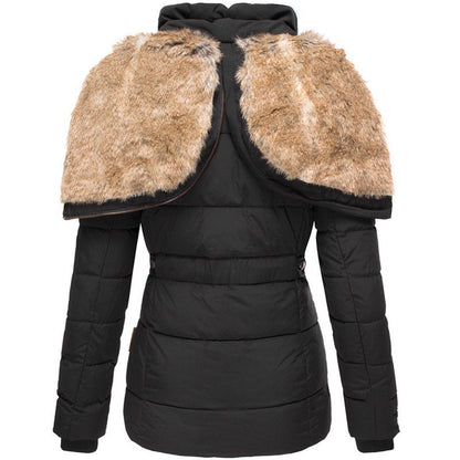 Damen Warm Lang Winterjacke | Fleece