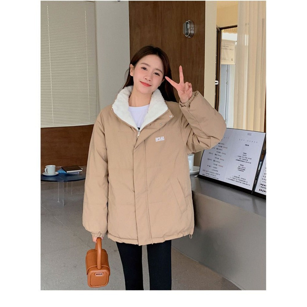 Wendbare Steppjacke Zweitseitiger Mantel für Damen – Milena