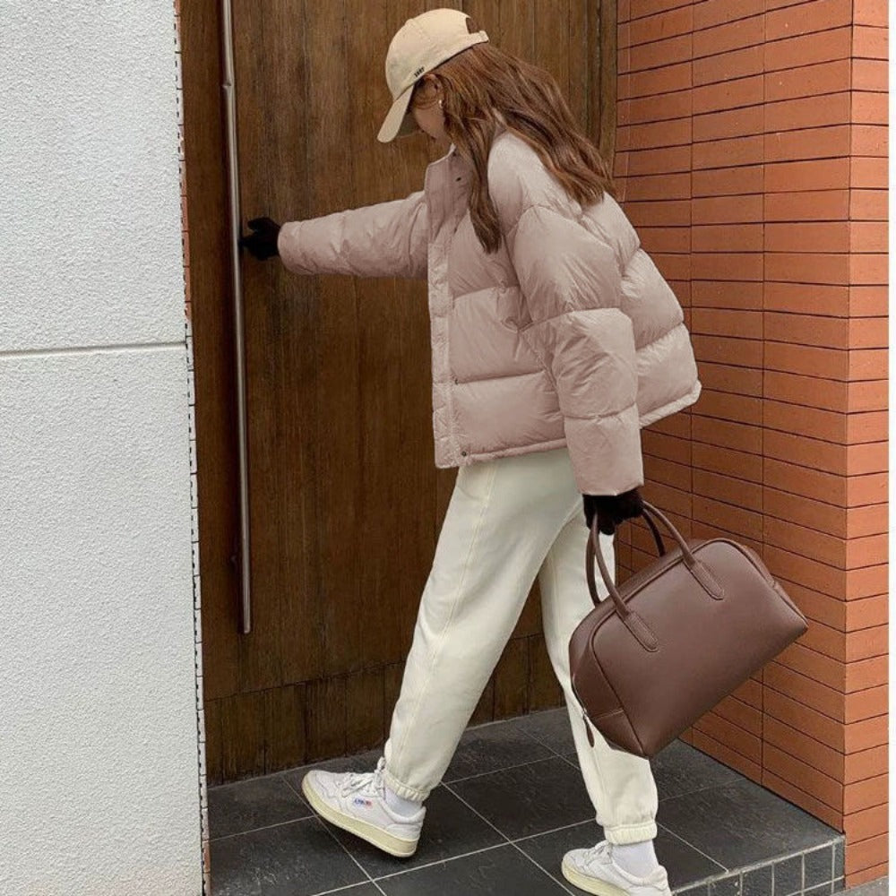 Damen Steppjacke mit Hohem Kragen – Ada