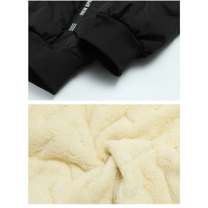 Winterjacke mit Fleecefutter und Reißverschluss für Herren – Olivier