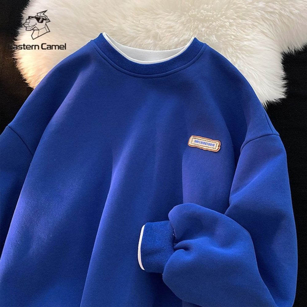 Damen Sweatshirt mit Rundhalsausschnitt und Langarm – Derna