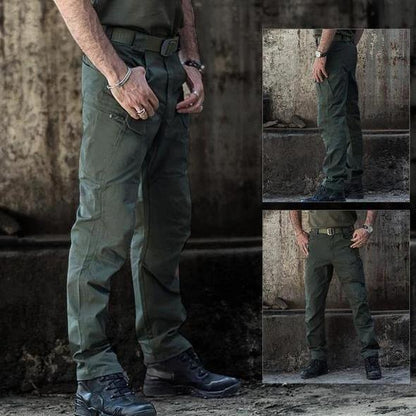 Herren Dehnbare Cargohose | Lang