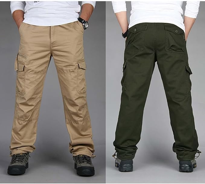 Herren Chino Cargohose | Lang