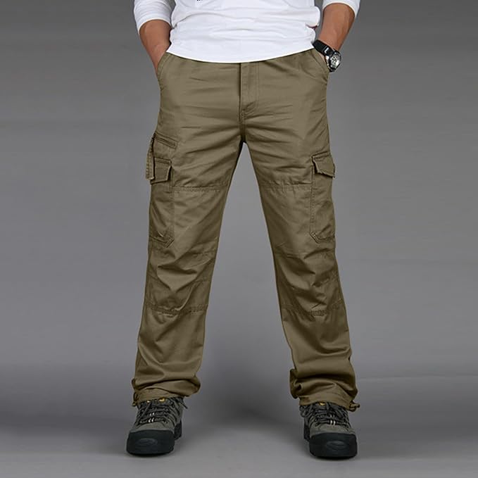 Herren Chino Cargohose | Lang