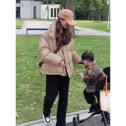 Damen Steppjacke mit Hohem Kragen – Ada