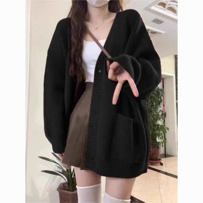 Strick-Cardigan mit Knopfleiste für Damen - Luisa