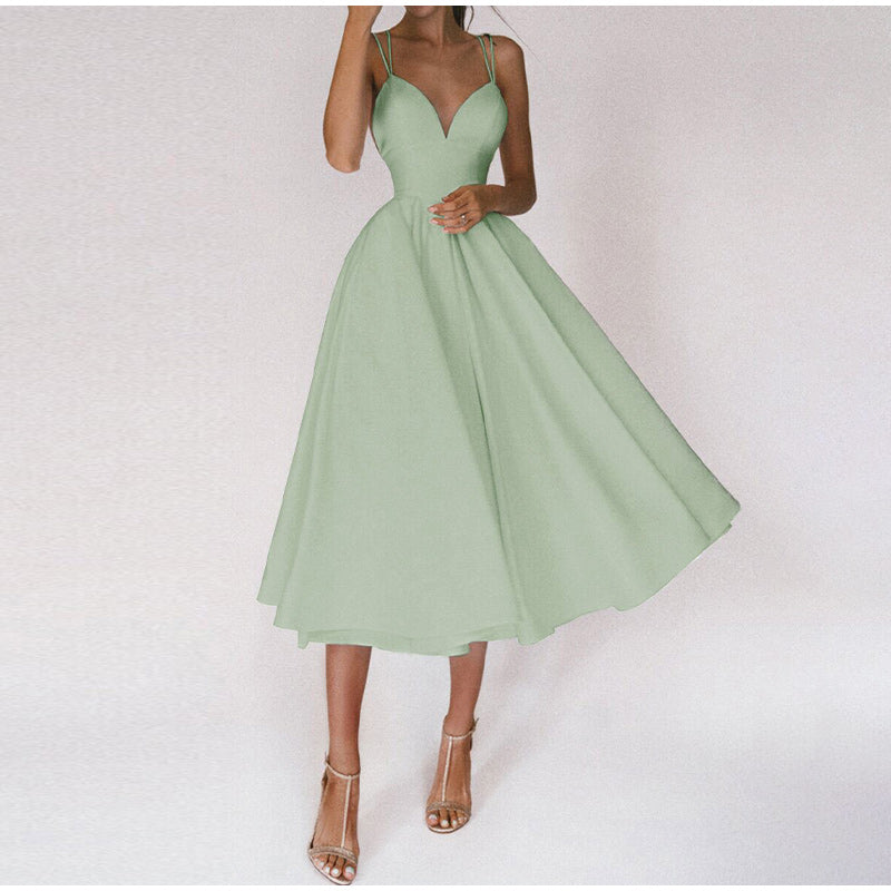 Damen Ball Festliches Kleid | Midi