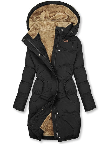 Damen Lange Winterjacke | Warm