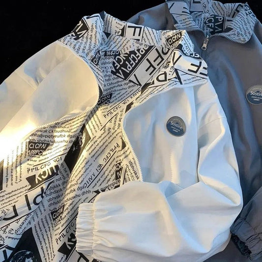 Wendbare Jacke mit Print-Design für Damen – Lavinia