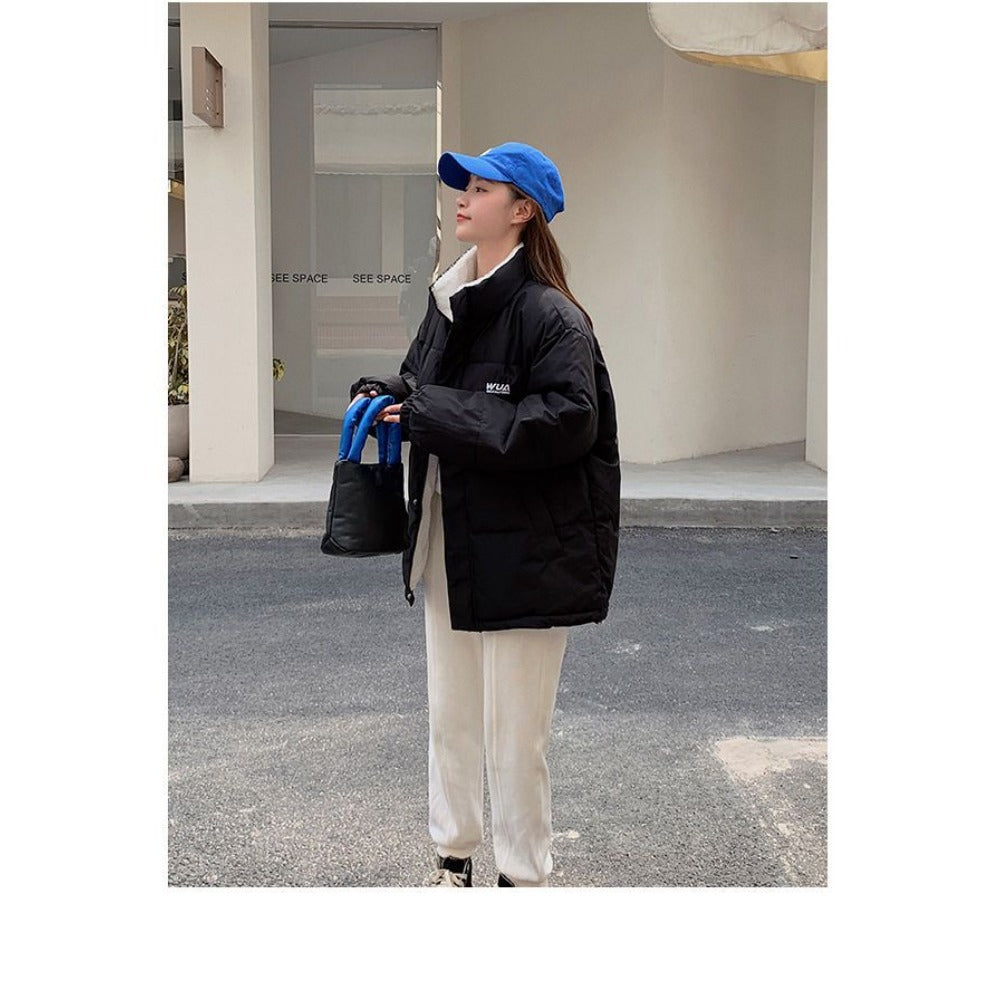 Wendbare Steppjacke Zweitseitiger Mantel für Damen – Milena