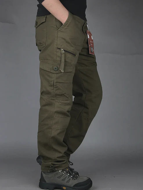 Herren Chino Cargohose | Lang