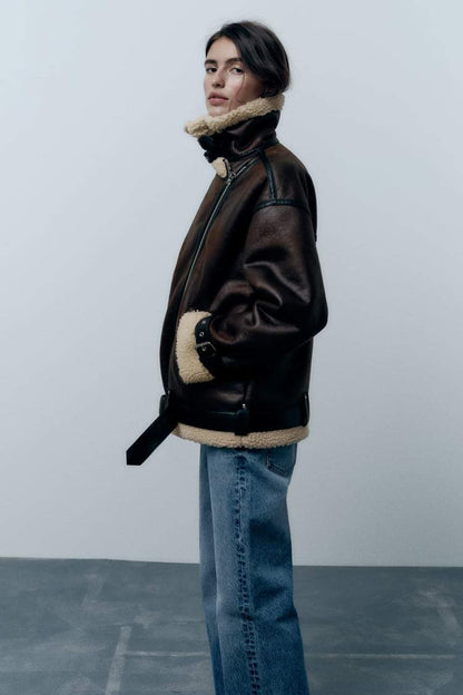 Damen Gefüttert Winterjacke | Kurz