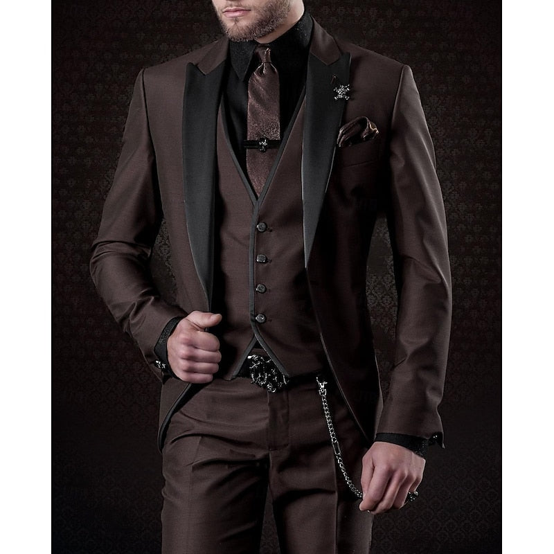 Herren Elegant Hochzeits Anzug | Komplett