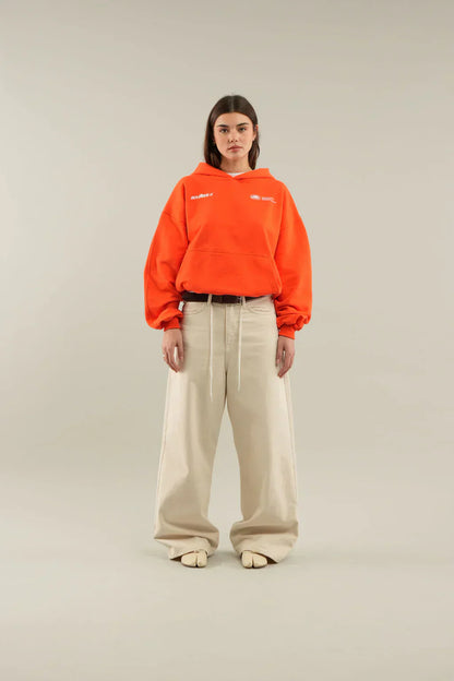 Damen Bedruckter Hoodie | Oversize